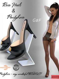 123360 鞋子 Rose Heels and Pantyhose G8F
