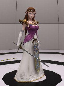 人物 Twilight Princess Zelda for G8F and G8.1F