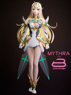 人物 Mythra for Genesis 8 and 8.1 Female