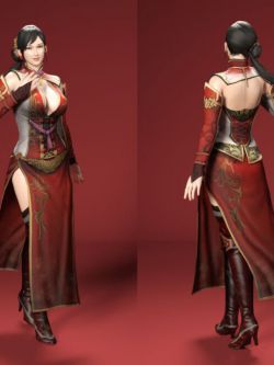 服装 古装 LianShi Dynasty Warriors 8 For Genesis 8 Female