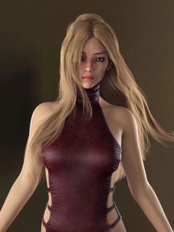 86064 头发 PS Long Hair for Genesis 8 and 8.1 Female