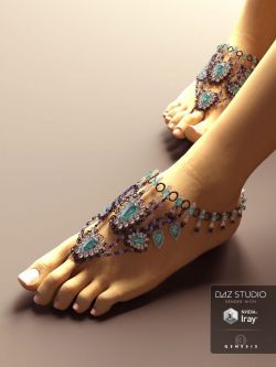33585 鞋子 女 赤脚装饰  Barefoot Sandal