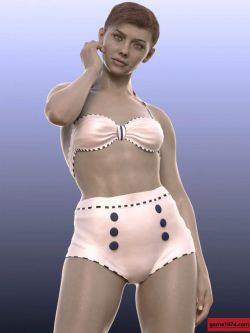 67343 人物 Anja HD for Genesis 8 Female