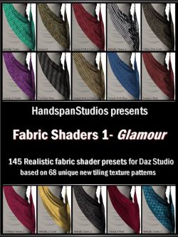 21131 织物着色器 HSS Fabric Shaders 1-Glamour