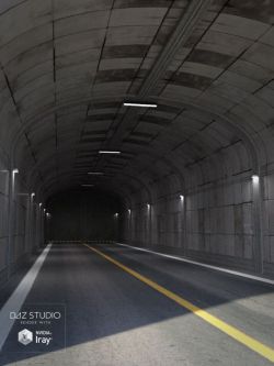 36615 场景 隧道  Base Road Tunnel