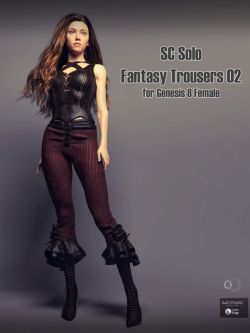 152045 服装 长裤  SC Solo Fantasy Trousers 02