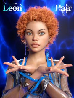 59877 头发  Leon Hair for Genesis 8 Female(s)