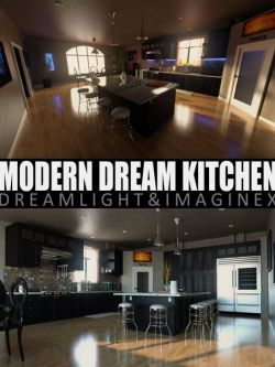 58961 场景 厨房 Modern Dream Kitchen