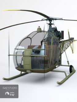 37671 道具 卡通直升机 ToonCopter