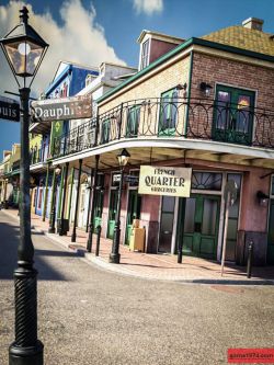 72109 场景 街道 -杂货店 SW French Quarter - Grocer's Corner