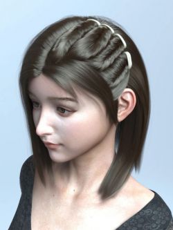 85518 头发 Wsoug Hair for Genesis 8 and 8.1 Females