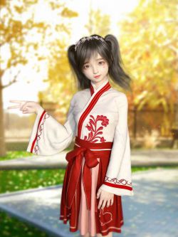 86656 表情 SU Xiao Meng Character and Expressions for Genesis 8.1 Female