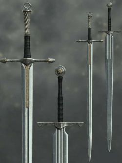 88699 道具 维京剑  Powerful Viking Swords for Genesis 9