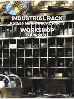 46387 道具 车间工业机架及设备 Workshop Industrial Rack and Equipment