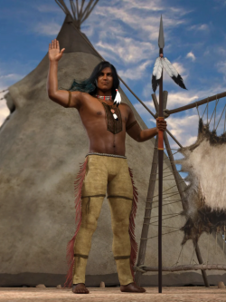 73215 姿态 Little Eagle Poses for Genesis 8 Male