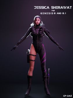 人物 Jessica Sherawat For Genesis 8 and 8.1 Female