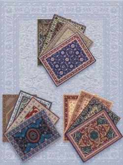 45957 道具 波斯地毯集 Persian Rug Collection