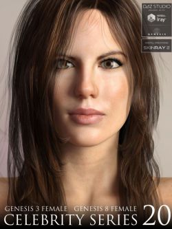 人物 Celebrity Series 20 for Genesis 3 and Genesis 8 Female