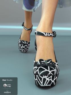 53755 鞋子 Jiwoo Platform Heels for Genesis 8 Female