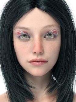 80008 人物 Luciana HD For Genesis 8 Female