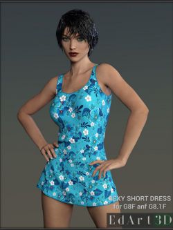 149553 服装 性感短裙dForce Sexy Short Dress for G8 and G8.1 Female