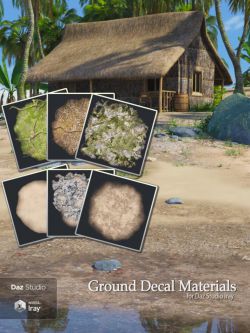 85115 场景道具 地面贴花材料 Ground Decal Materials