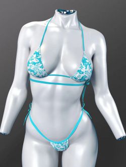 93743 服装 内衣 X-Fashion Good Vibes Bikini for Genesis 9