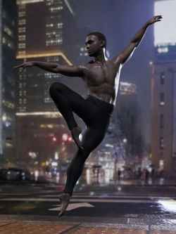 88976 姿态 舞蹈 Exquisite Technique Ballet Poses for Genesis 9 Masculine