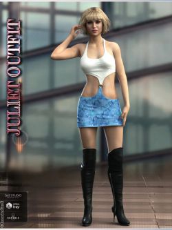 47877 服装  Juliet Outfit for Genesis 8 Female(s)