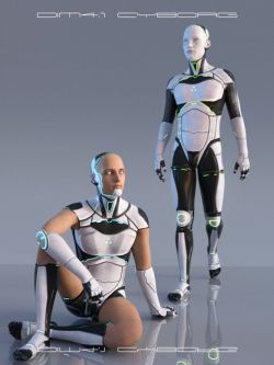 85562 服装 机器装 DIM4 Cyborg for Genesis 8.1 Males