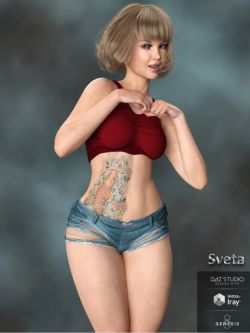 58029 人物 Sveta for Genesis 8 Female